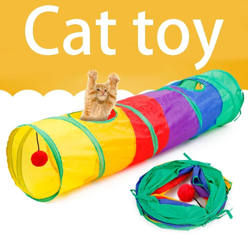 Indoor Cat Kit: collapsible cat tunnel