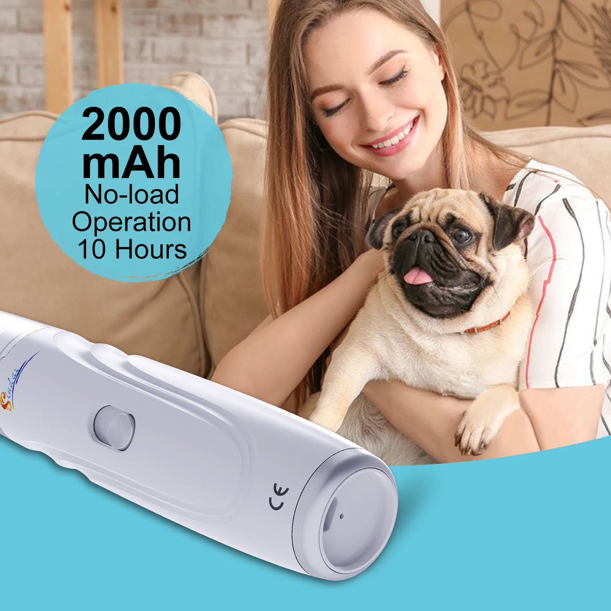Quiet Electric Dog Nail Grinder