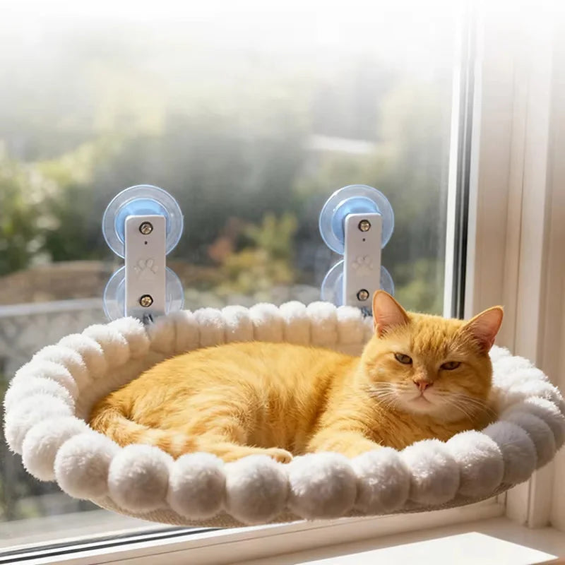 Cat Window Hammock with Suction Cups