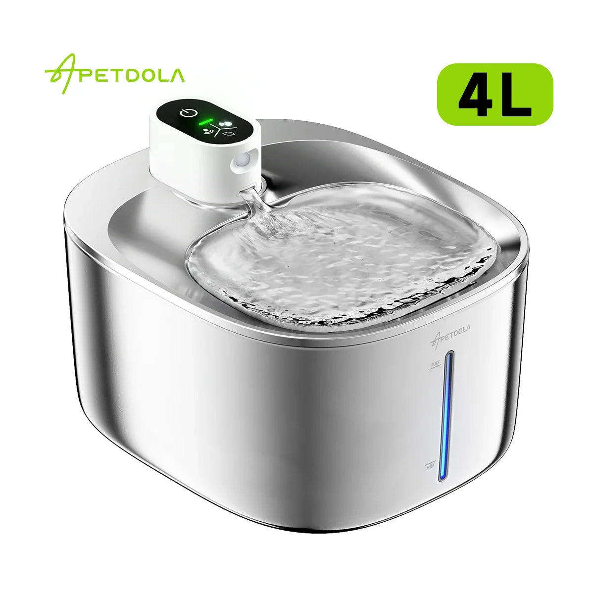 Hydration & Feeding Kit: wireless cat water fountain 4L