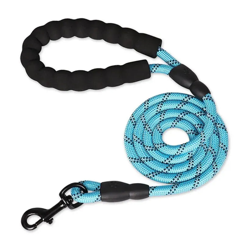 Reflective Padded-Handle Dog Leash