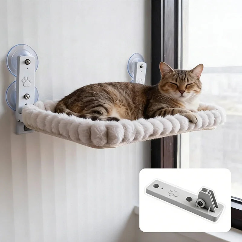 Cat Window Hammock with Suction Cups