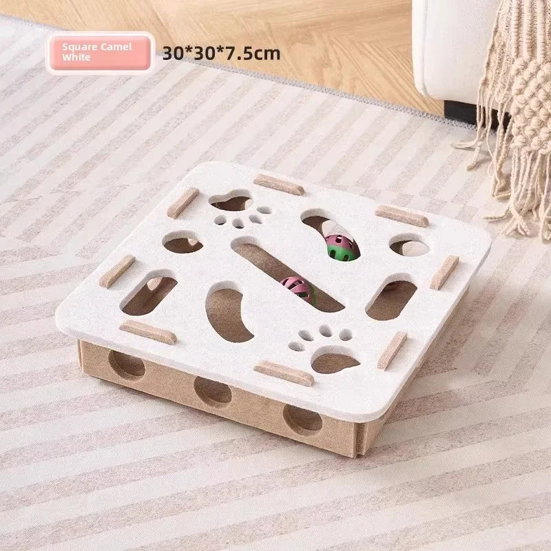 Cat Puzzle Box with Ball