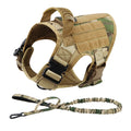 Tactical Dog Harness and Leash Walk Kit for Medium and Large Dogs