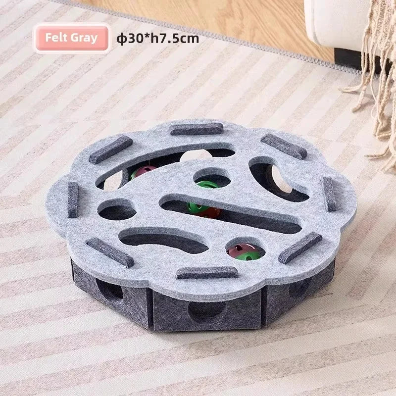 Cat Puzzle Box with Ball
