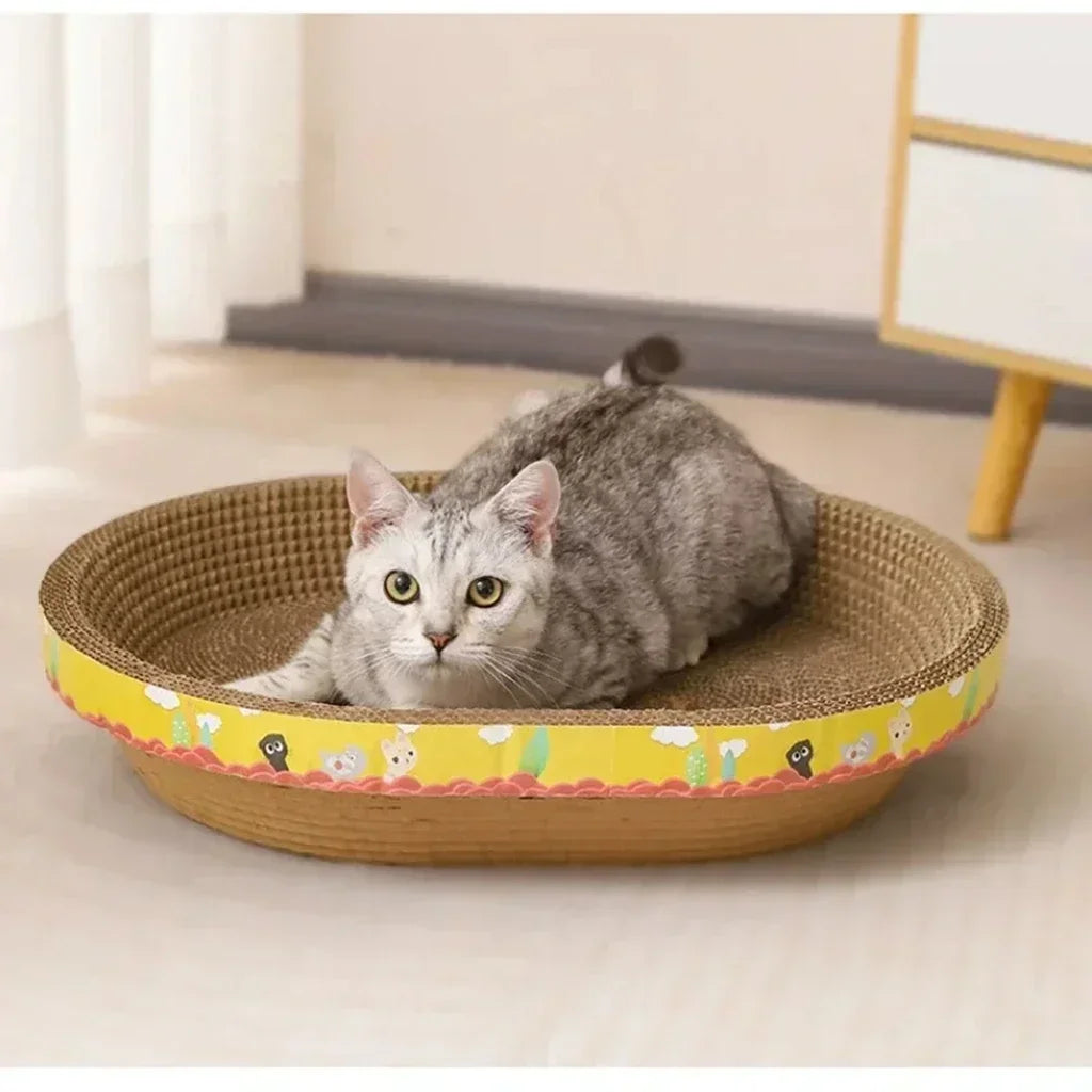 Corrugated Cardboard Cat Scratcher