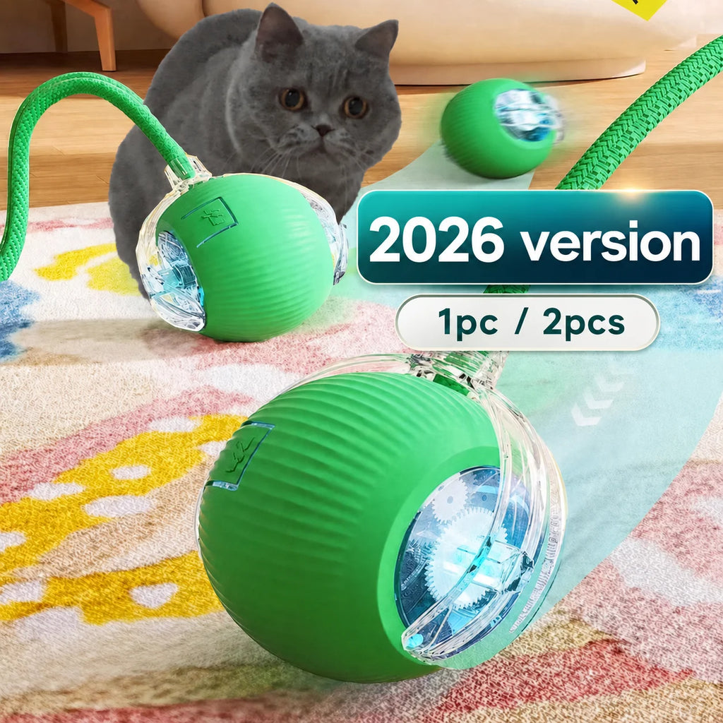 Smart Self-Rolling Cat Ball