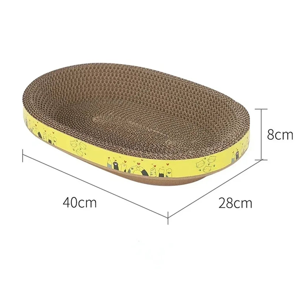 Corrugated Cardboard Cat Scratcher