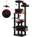 Large Cat Tree, 72 in Tower with Hammock, Condos and Sisal Posts