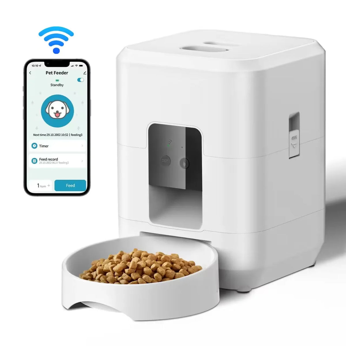 Automatic Pet Feeder with Timer