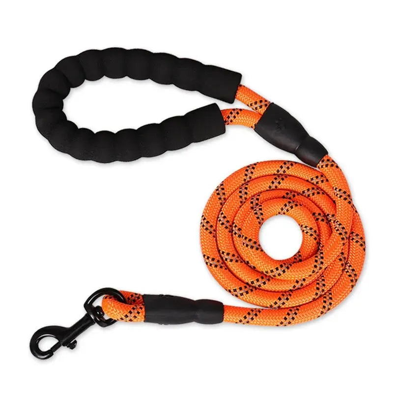 Reflective Padded-Handle Dog Leash