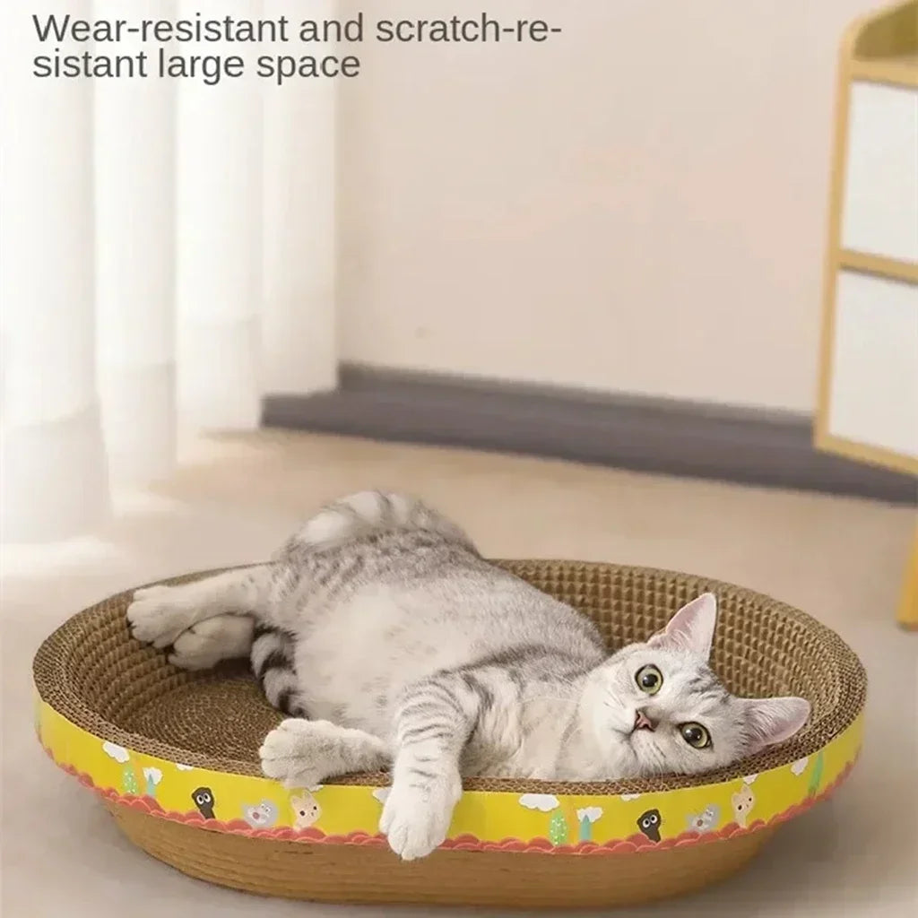 Corrugated Cardboard Cat Scratcher