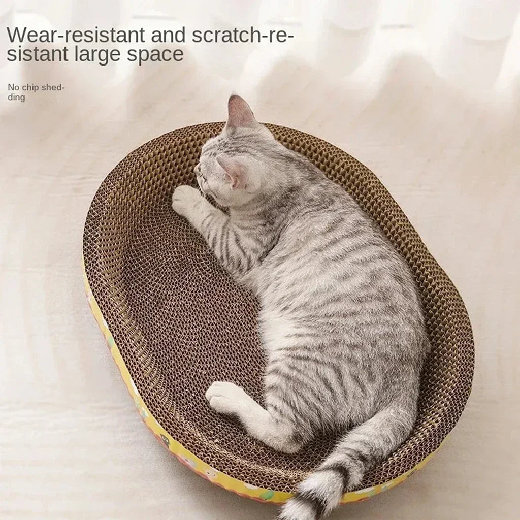 Corrugated Cardboard Cat Scratcher